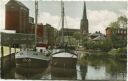 Buxtehude - Hafen - Foto-AK 1963 