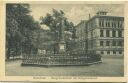 Postkarte - Buxtehude - Baugewerkschule mit Kriegerdenkmal