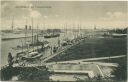 Postkarte - Travemünde - Jachthafen ca. 1910