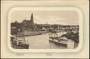 Postkarte - Lübeck - Hafen