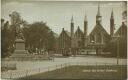Lübeck - Am Geibel-Denkmal - Strassenbahn - Foto-AK 20er Jahre