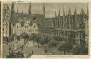 Postkarte - Lübeck - Marktplatz - Rathaus