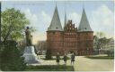 Postkarte - Lübeck - Holstentor