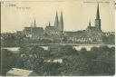 Postkarte - Lübeck - Blick von Marli