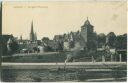 Postkarte - Lübeck - Burgtor - Panorama