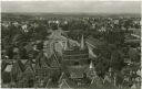 Lübeck - Blick vom Aussichtsturm St. Petri auf das Holstentor - Foto-AK