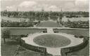 Lübeck - Blick vom Tor der Hoffnung auf die Wakenitz und die Stadt - Foto-AK