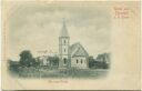 Postkarte - Niendorf - Die neue Kirche