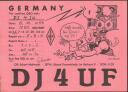 QSL - Funkkarte - DJ4UF