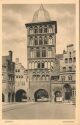 Ansichtskarte - Lübeck - Burgtor ca. 1910