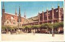 Lübeck - Marktplatz mit Rathaus - Ansichtskarte