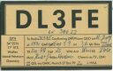 Funkkarte - DL3FE - Fehmarn