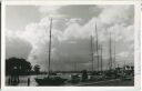 Travemünde - Hafen - Segelboote - Foto-Ansichtskarte