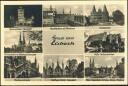 Postkarte - Lübeck - Burgtor - Salzspeicher