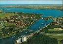 Ansichtskarte - Kiel - Holtenau - Hochbrücken