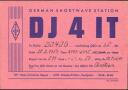 QSL - Funkkarte - DJ4IT