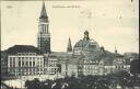 Postkarte - Kiel - Stadttheater - Rathaus