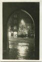 Kieler Weihnachtsbaum 1932 - Nachtaufnahme - Foto-AK