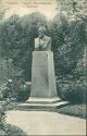 Ansichtskarte - Husum - Theodor Storm-Denkmal im Stadtpark