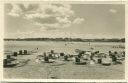 Blick vom Badestrand übern Kniepsand auf Norddorf - Foto-AK