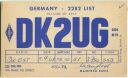 QSL - QTH - Funkkarte - DK2UG - Sylt