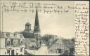 Postkarte - Rellingen - Markt und Kirche