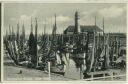 Postkarte - Büsum - Alter Hafen
