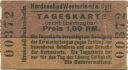 Nordseebad Westerland auf Sylt - Tageskarte 1,00 RM