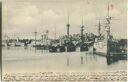 Postkarte - Wilhelmshaven - Blick auf den Hafen
