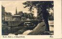 Emden - Partie an der Boltentor Brücke - Foto-AK