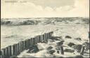 Postkarte - Norderney - Sturmflut