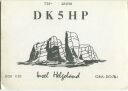QSL - QTH - Funkkarte - DK5HP - Helgoland