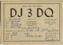 QSL - QTH - Funkkarte - DJ3DQ - Heesen - Hilgermissen