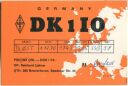 QSL - QTH - Funkkarte - DK1IO - Bremerhaven