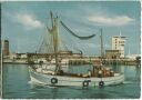 Postkarte - Cuxhaven - Hafeneinfahrt