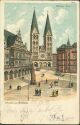 Ansichtskarte - Bremen - Rathaus und Dom