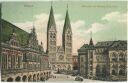 Postkarte - Bremen - Marktplatz