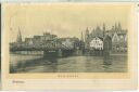 Postkarte - Bremen - Weserbrücke