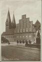 Bremen - Glocke mit Dom - Foto-AK 