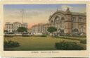 Postkarte - Bremen - Bahnhof und Museum