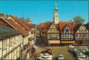 Ansichtskarte - Celle - Grosser Plan mit Stadtkirche