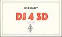 QSL - Funkkarte - DJ4SD