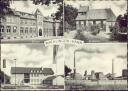 Postkarte - Wathlingen - Schule - Rathaus - Kirche - Kaliwerk