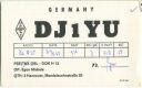 QSL - Funkkarte - DJ1YU - Hannover