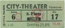 Hannover - City-Theater 1965 - Eintrittskarte
