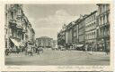 Postkarte - Hannover - Adolf-Hitler-Strasse mit Bahnhof