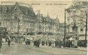 Postkarte - Hannover - Bahnhofstrasse - Strassenbahn