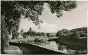 Hameln - Weserpromenade - Foto-AK 1959