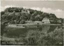 Hameln - Weser mit Blick zum Felsenkeller - Foto-AK Grossformat 1959