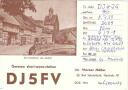 QSL - Funkkarte - DJ5FV - 31162 Bad Salzdetfurth - 1959
